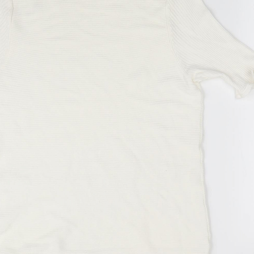 TU Womens Ivory   Tunic Jumper Size 12