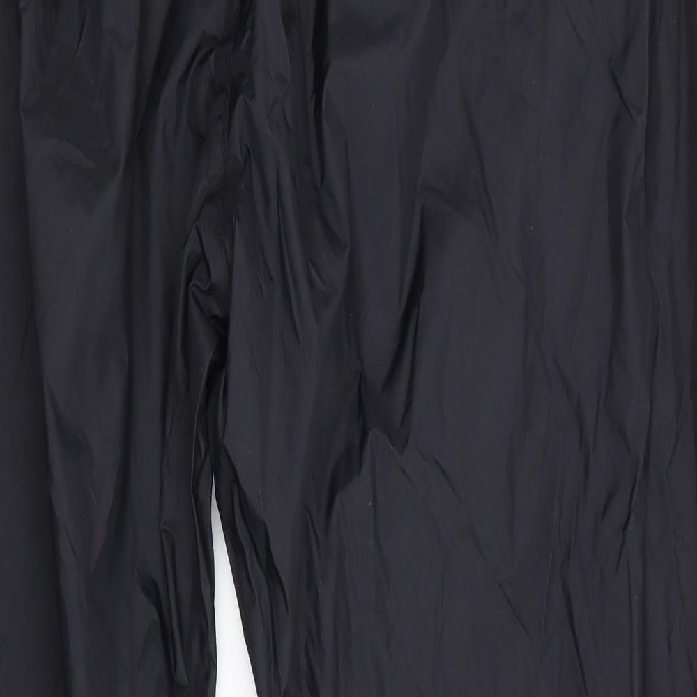 Peter Storm Womens Black   Rain Trousers Trousers Size 2XL L31 in