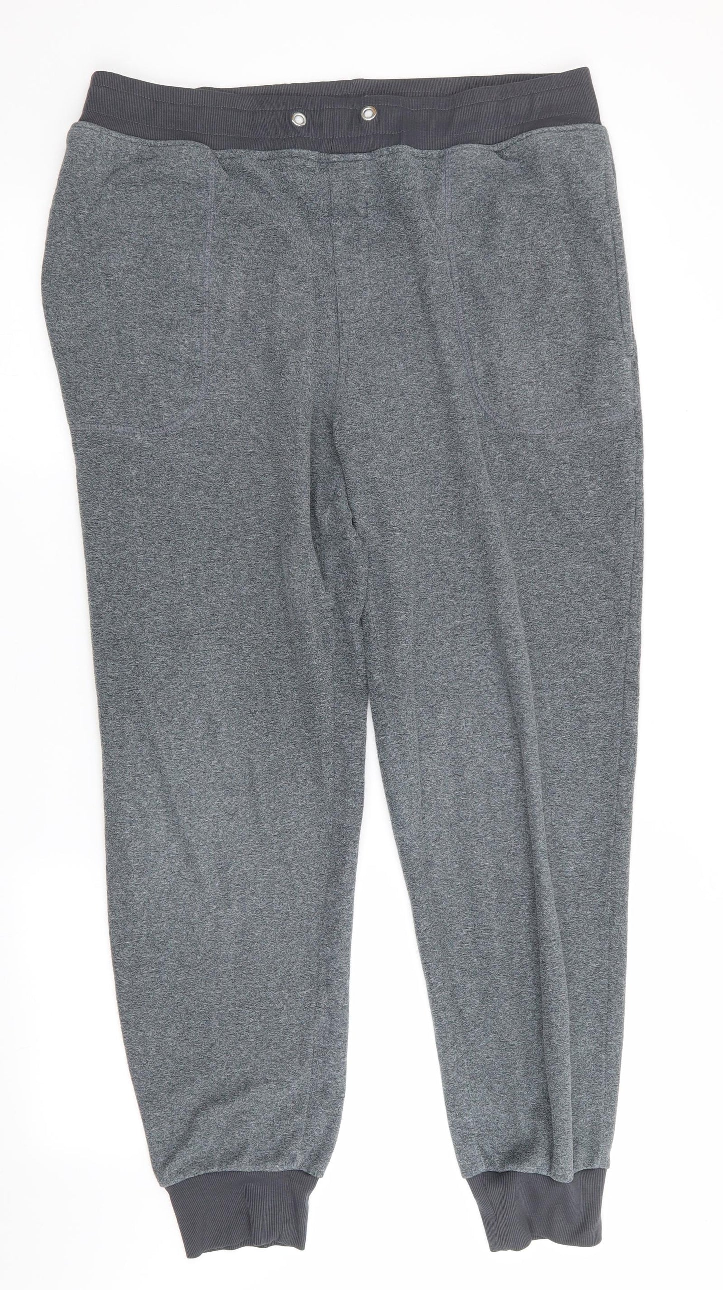 Easy Mens Green   Jogger Trousers Size L L29 in - Grey Green
