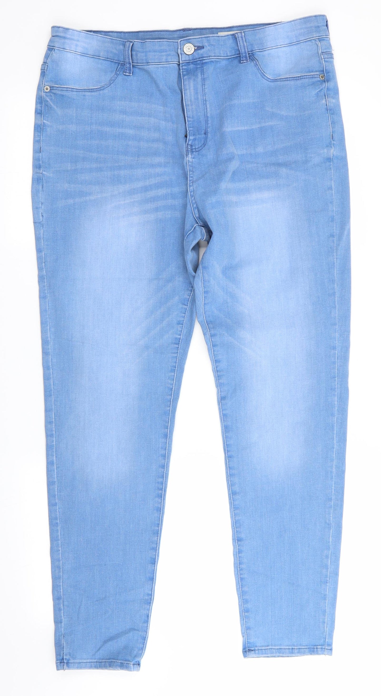 Red Herring Womens Blue   Jegging Jeans Size 18 L29 in