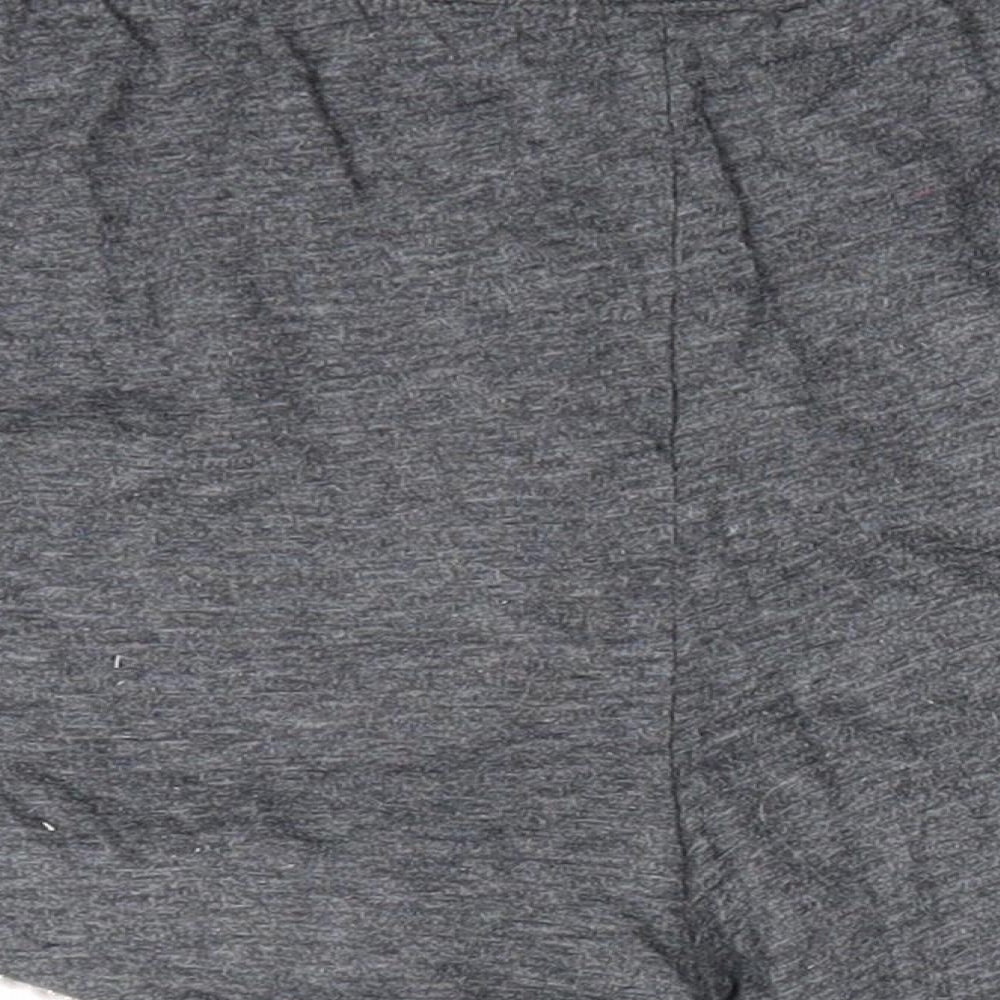 Lover to Lounge Womens Grey Solid   Sleep Shorts Size M
