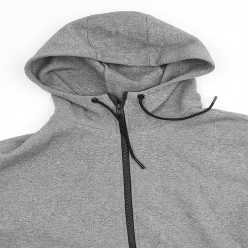 Preworn Mens Grey   Full Zip Hoodie