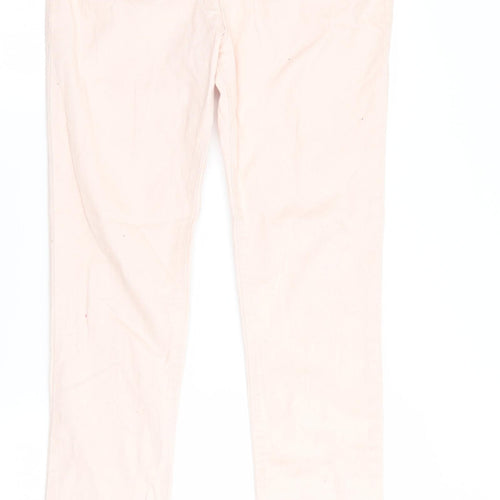 Denim Co Girls Pink   Skinny Jeans Size 12-13 Years - pale peach coloured