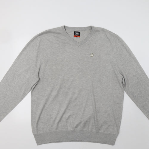 Le Breve Mens Grey   Pullover Jumper Size 3XL