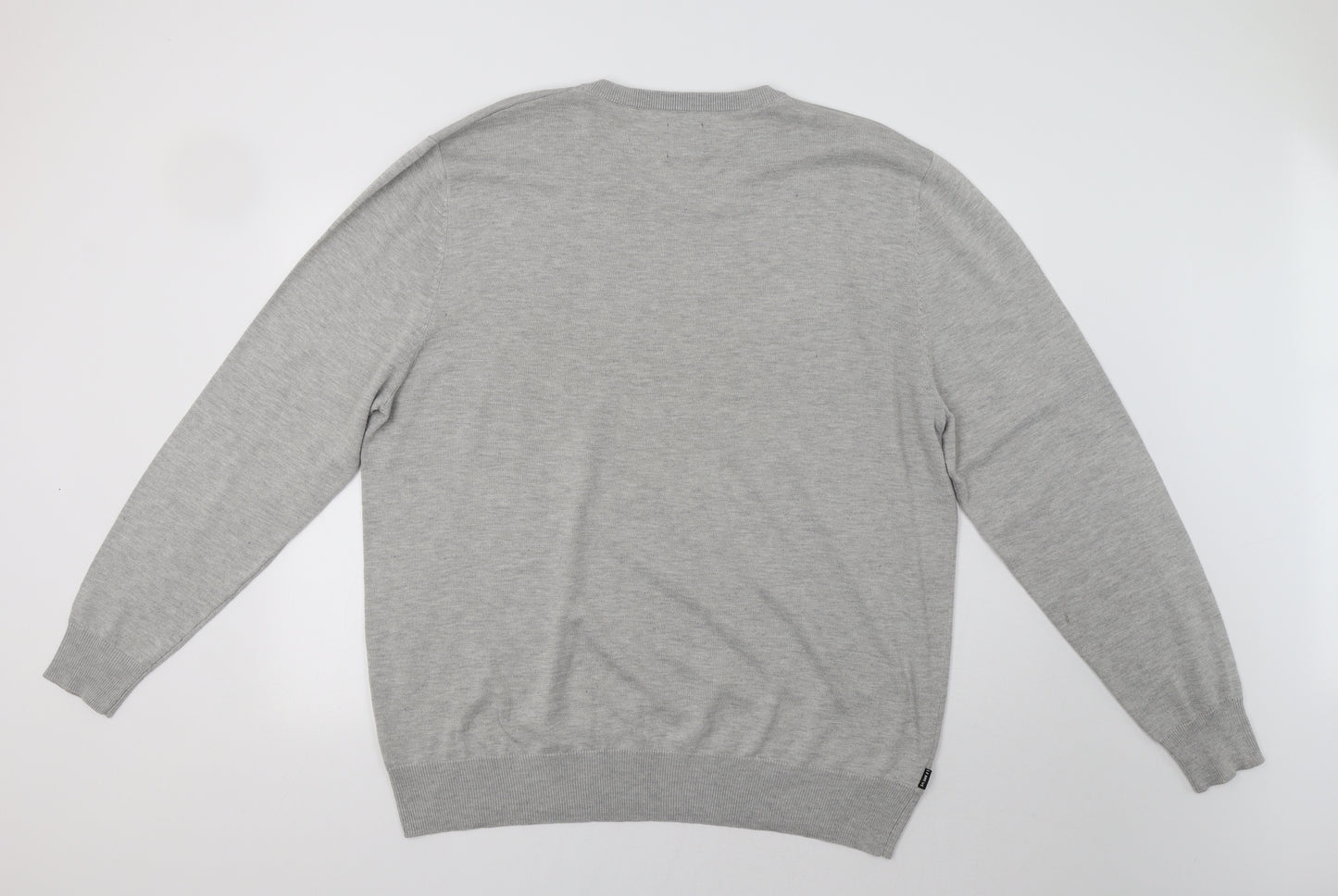 Le Breve Mens Grey   Pullover Jumper Size 3XL