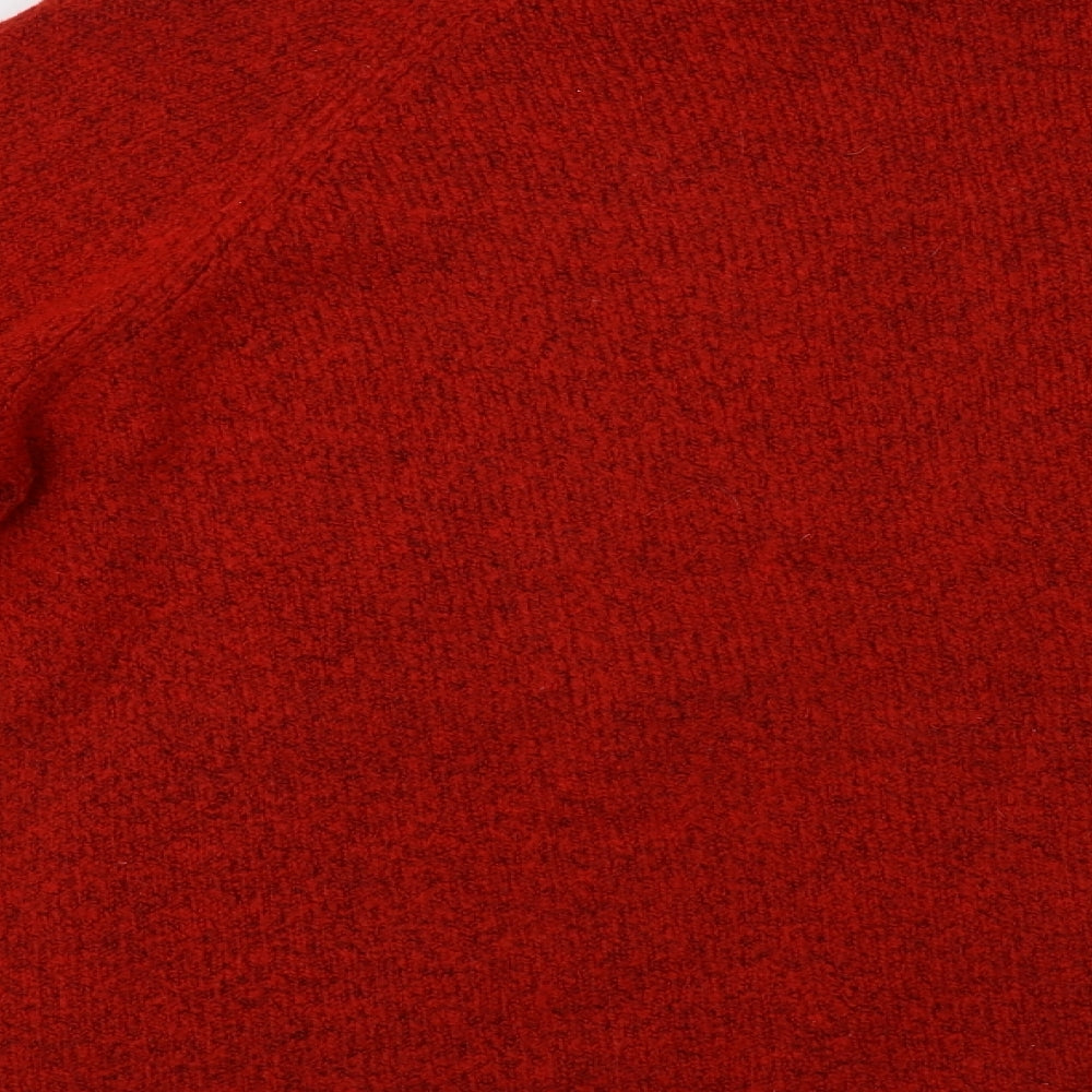 F&F Womens Red   Pullover Jumper Size 12