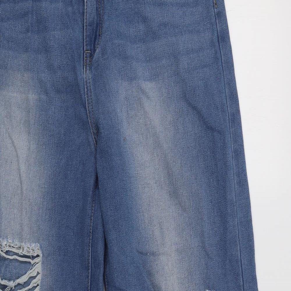 SheIn Womens Blue   Bootcut Jeans Size L L32 in