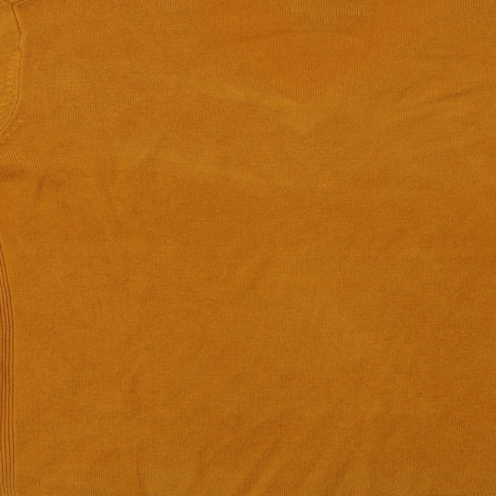 Primark Womens Yellow   Pullover Jumper Size S