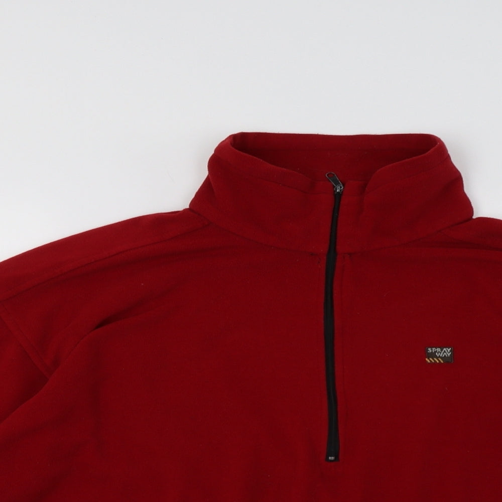 Sprayway Womens Red   Pullover Sweatshirt Size XL