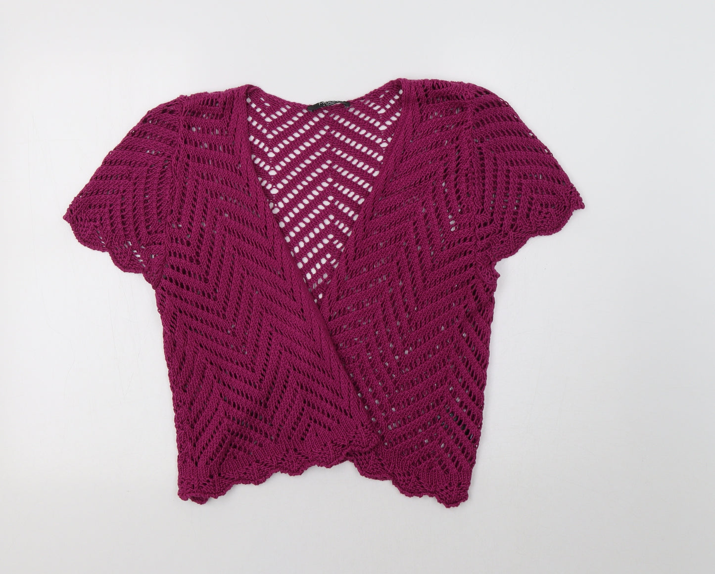 George Womens Purple   Cardigan Jumper Size 16