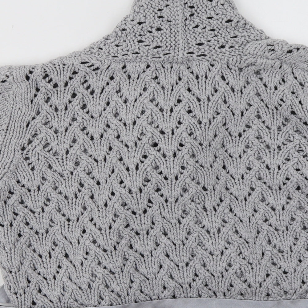 Noa Noa Womens Grey   Cardigan Jumper Size L