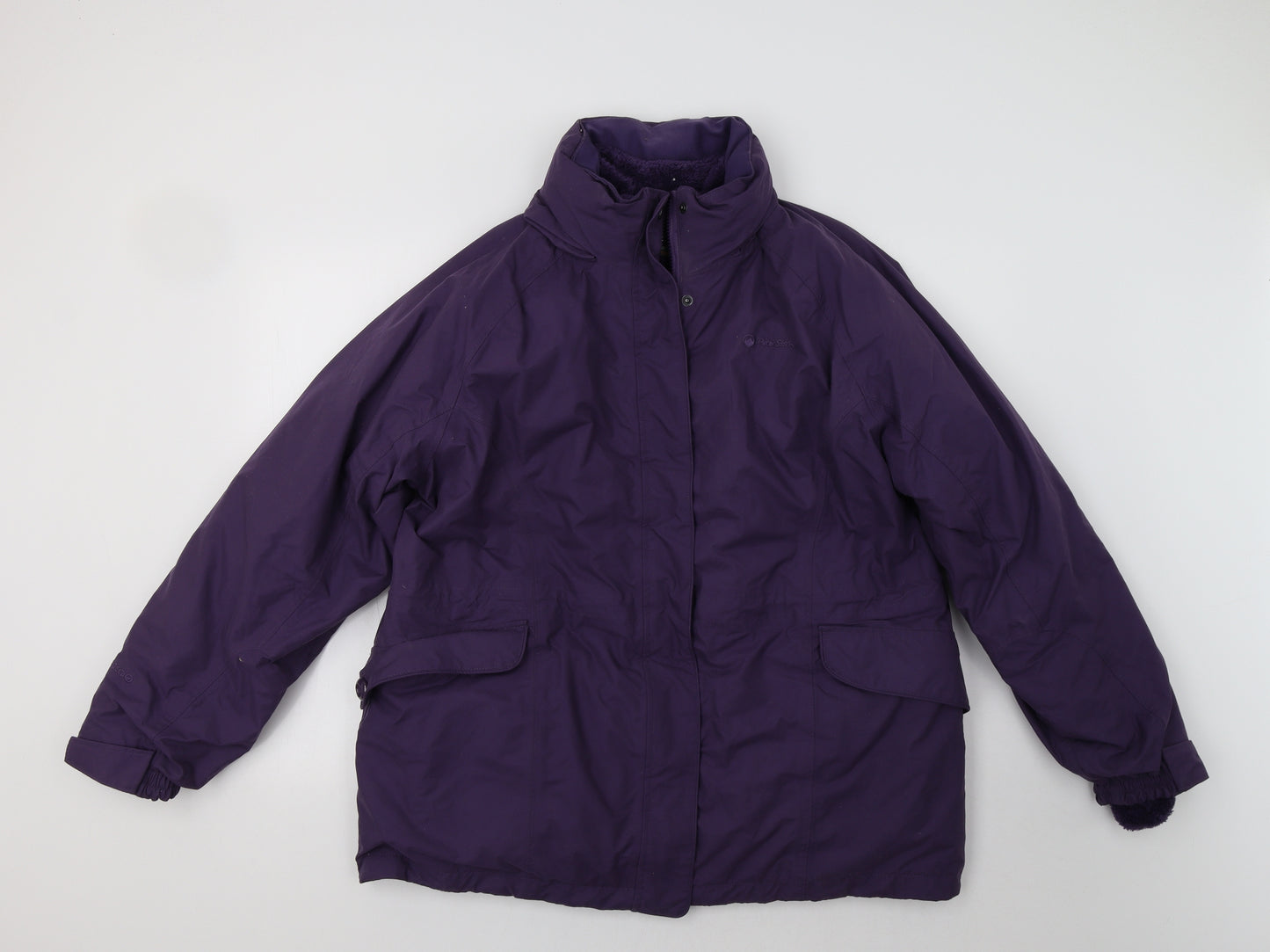 Peter Storm Womens Purple   Windbreaker Jacket Size 18