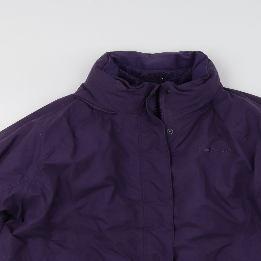 Peter Storm Womens Purple   Windbreaker Jacket Size 18