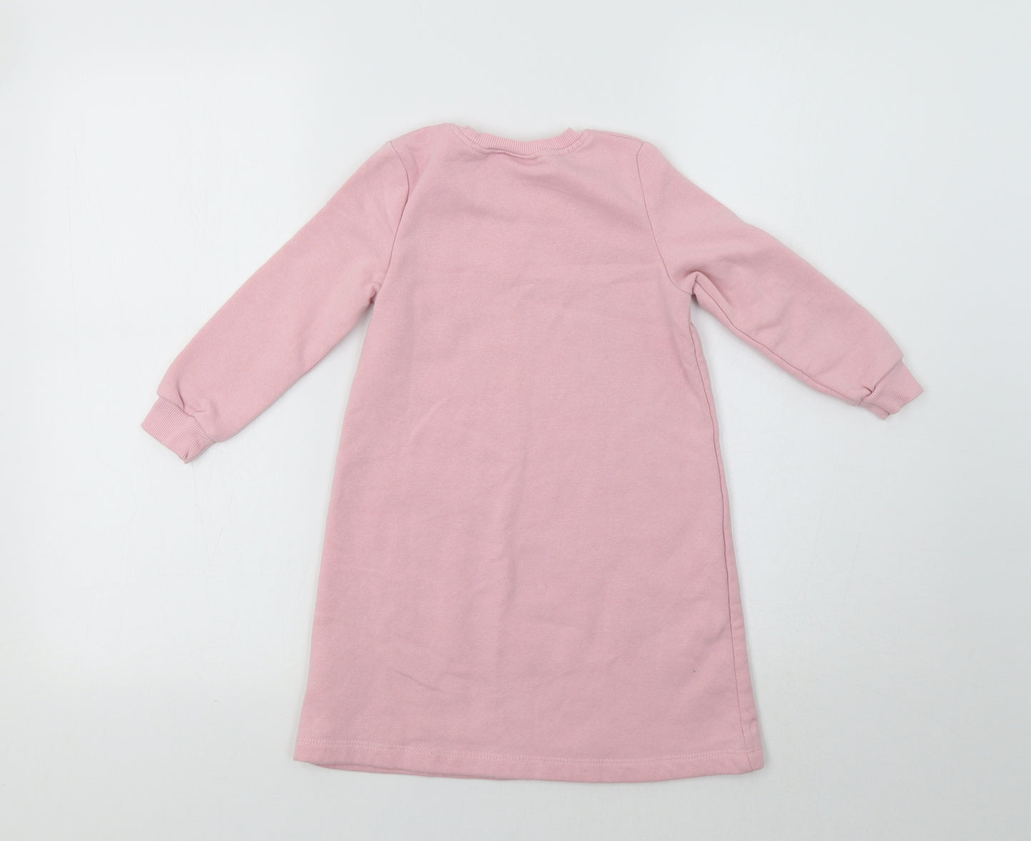 Nickelodeon Girls Pink   Jumper Dress  Size 4-5 Years  - Paw Patrol