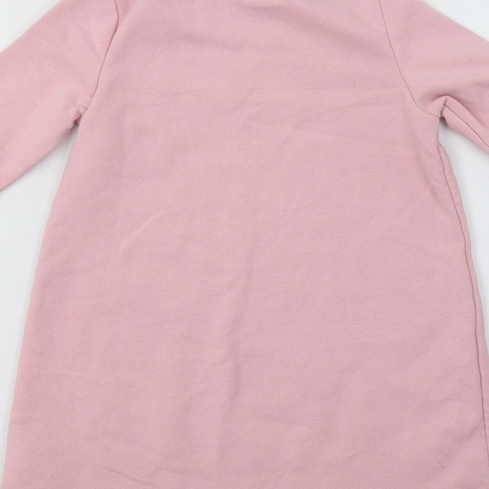 Nickelodeon Girls Pink   Jumper Dress  Size 4-5 Years  - Paw Patrol