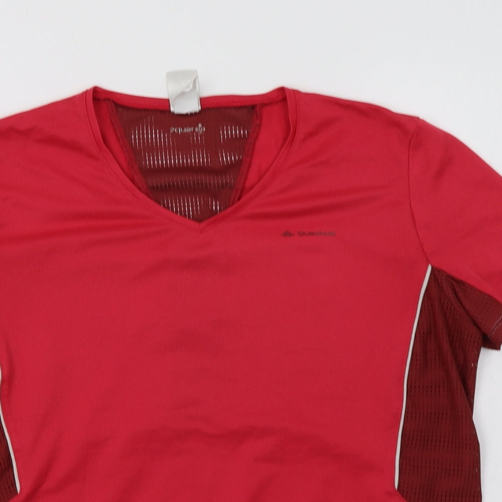 Quechua Womens Pink   Basic T-Shirt Size L