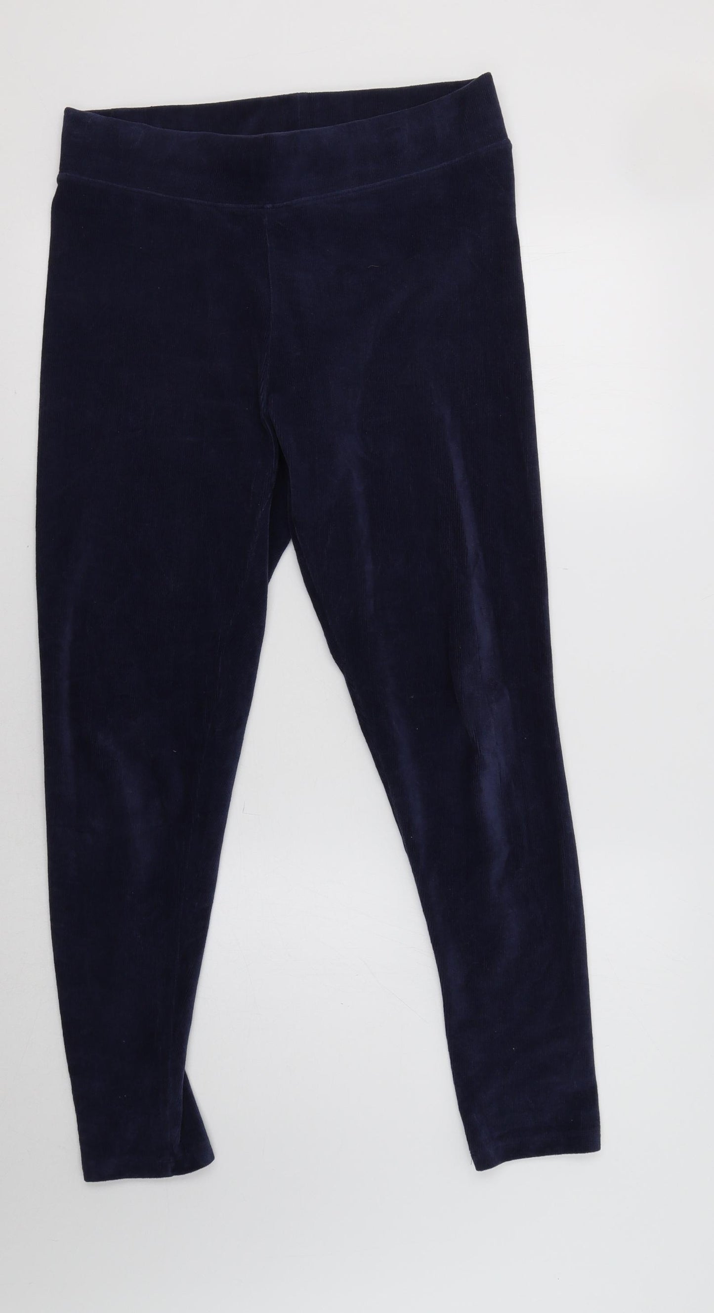 M&S Womens Blue   Jegging Leggings Size 14 L29 in