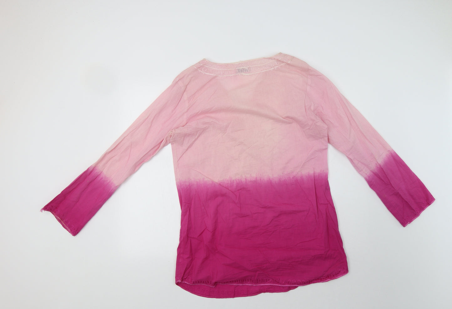 Cherokee Womens Pink   Tunic Blouse Size 16
