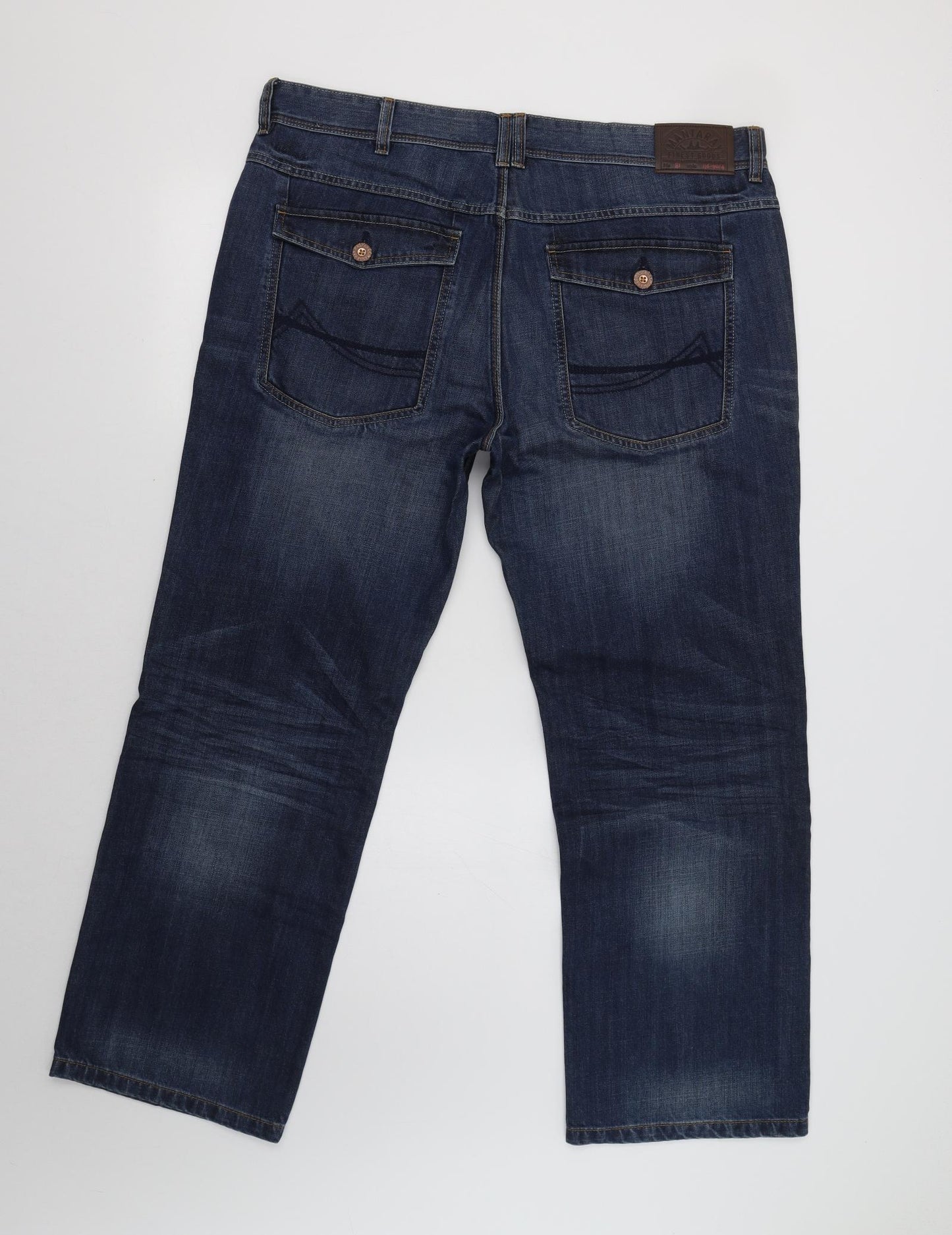 Mantaray Mens Blue   Bootcut Jeans Size 38 L30 in