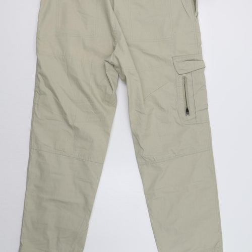 Trespass Mens Beige   Cargo Trousers Size XL L31 in