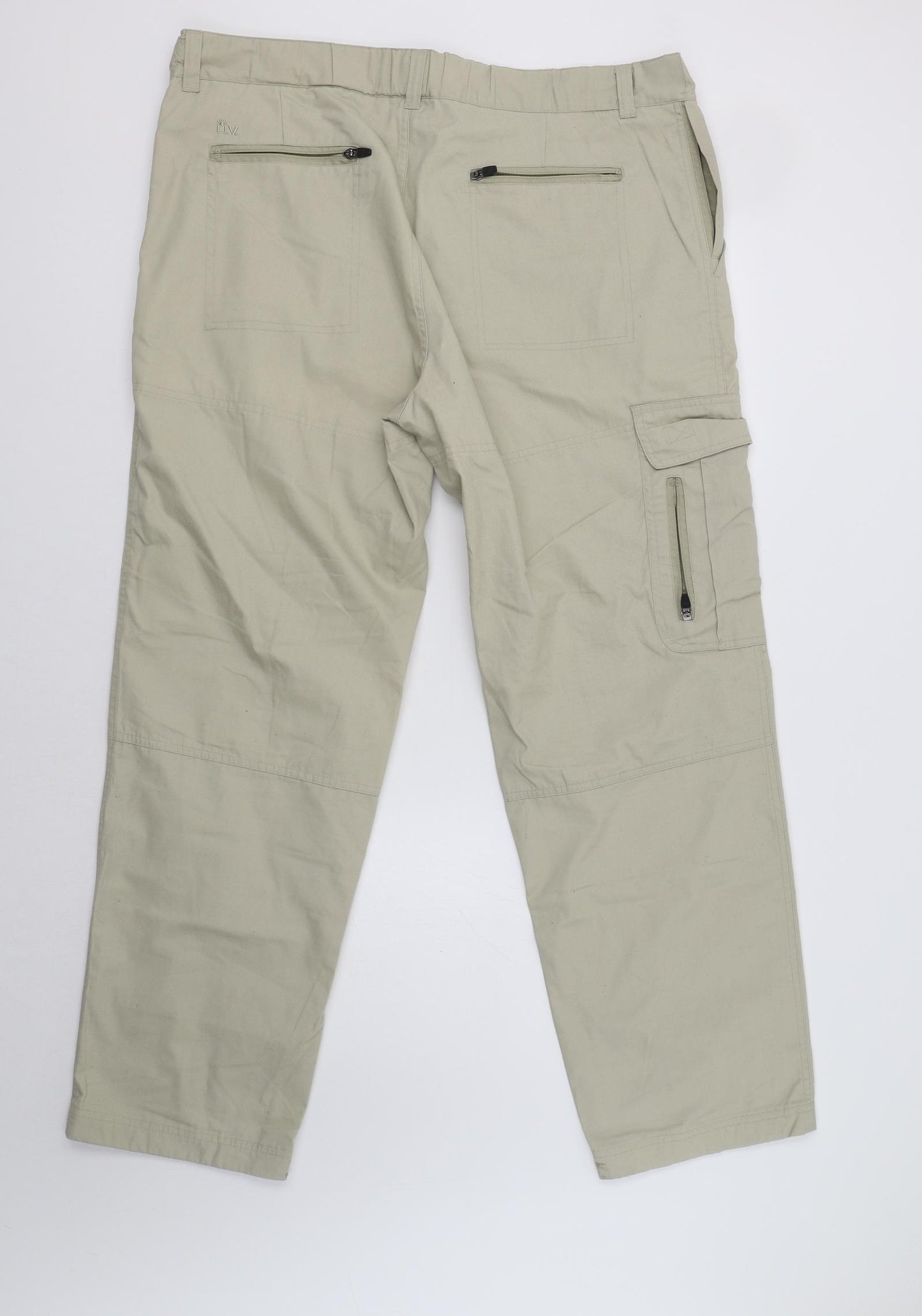 Trespass Mens Beige   Cargo Trousers Size XL L31 in