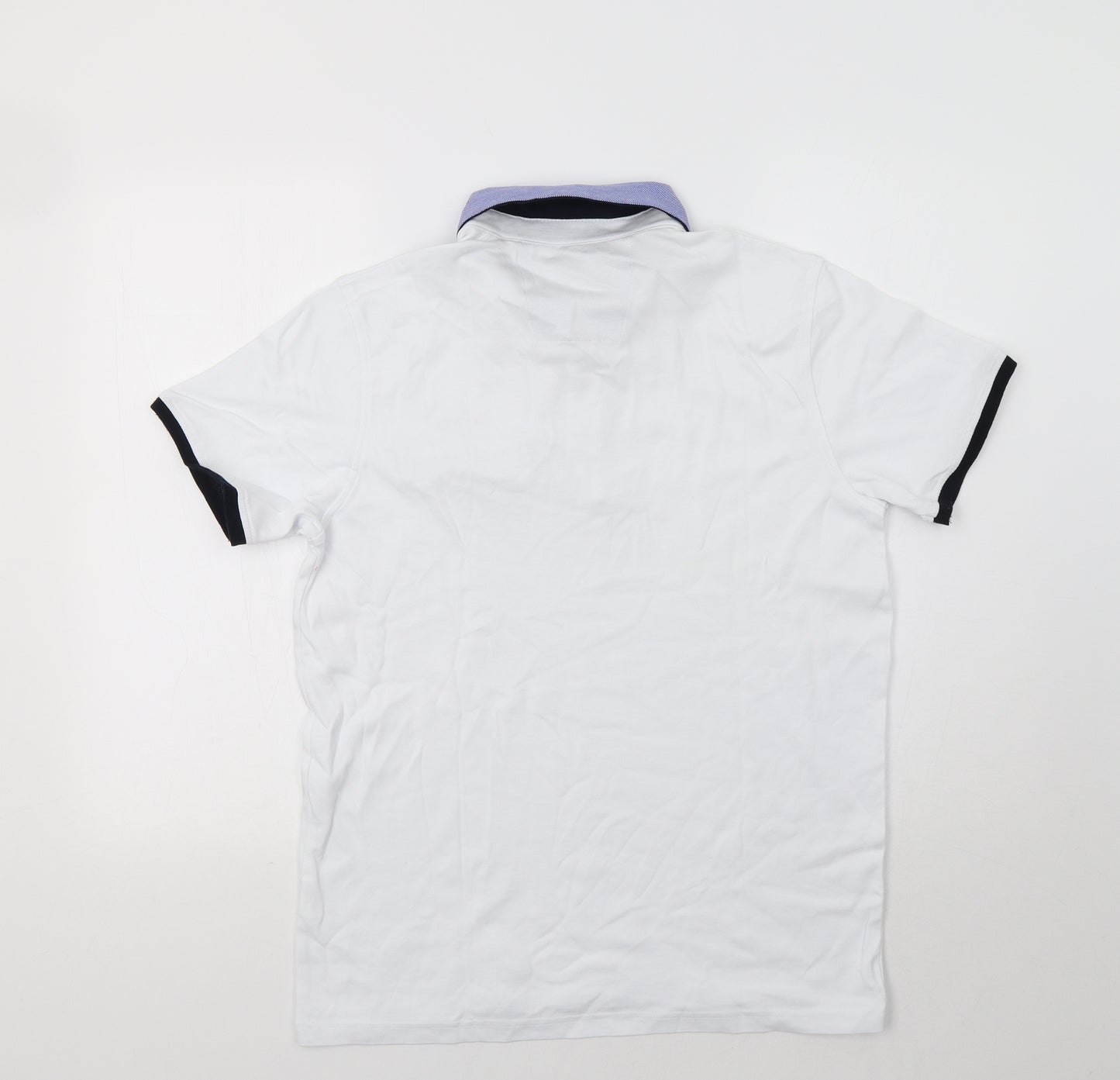 Tom Tower Mens White    Polo Size XL