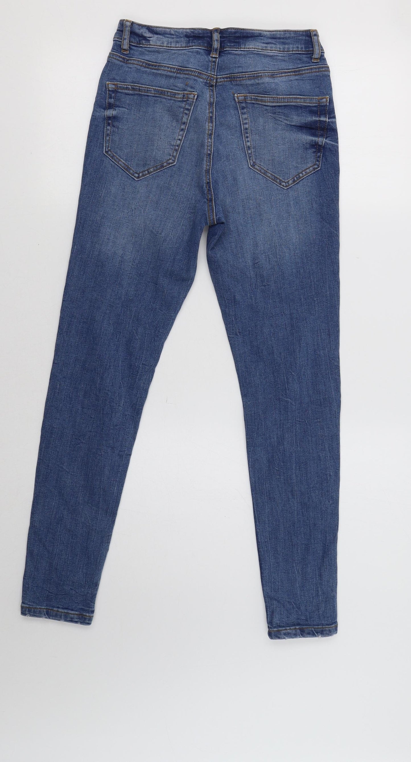 Primark Womens Blue   Skinny Jeans Size 8 L27 in