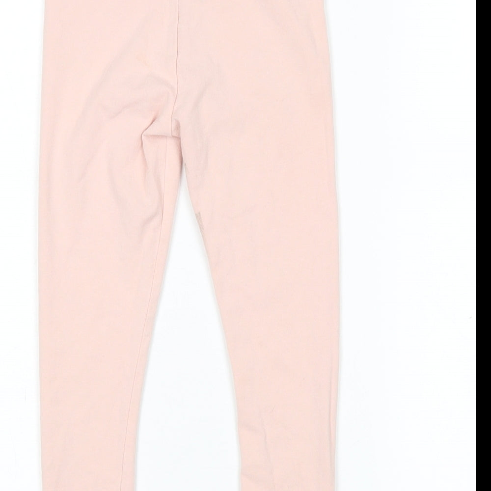NEXT Girls Pink   Sweatpants Trousers Size 5-6 Years