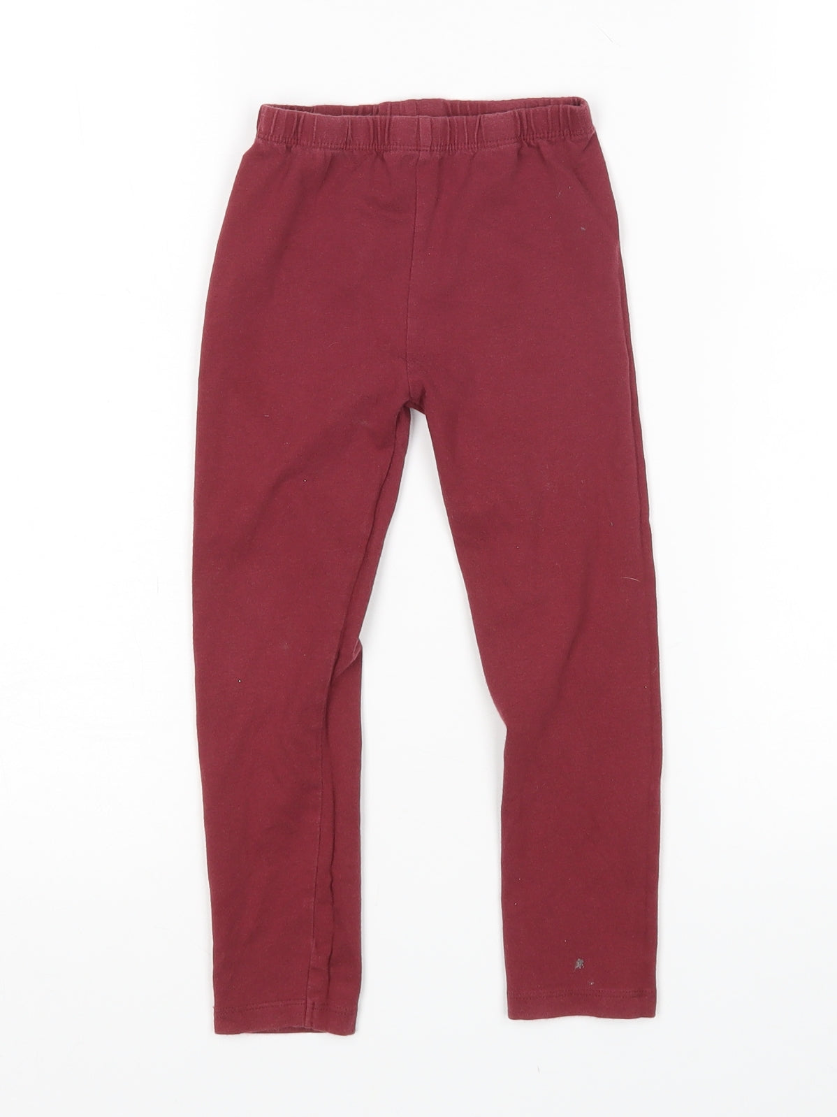 Nutmeg Girls Red   Sweatpants Trousers Size 4-5 Years - Leggings