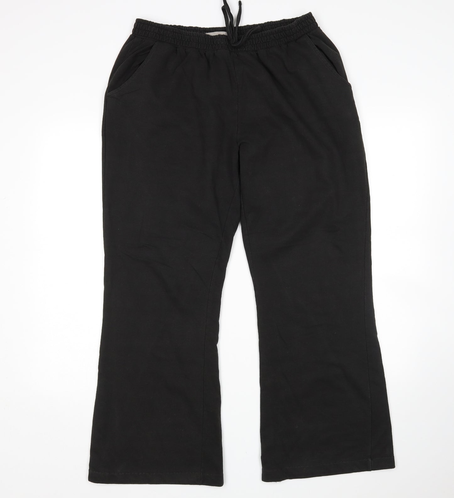 Anthology Womens Black   Sweatpants Trousers Size 16 L28 in