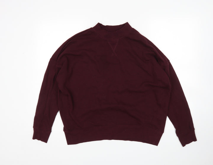 New Look Womens Purple   Pullover Sweatshirt Size 12