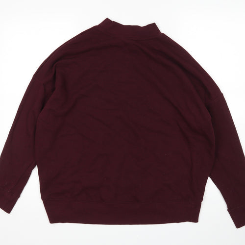 New Look Womens Purple   Pullover Sweatshirt Size 12
