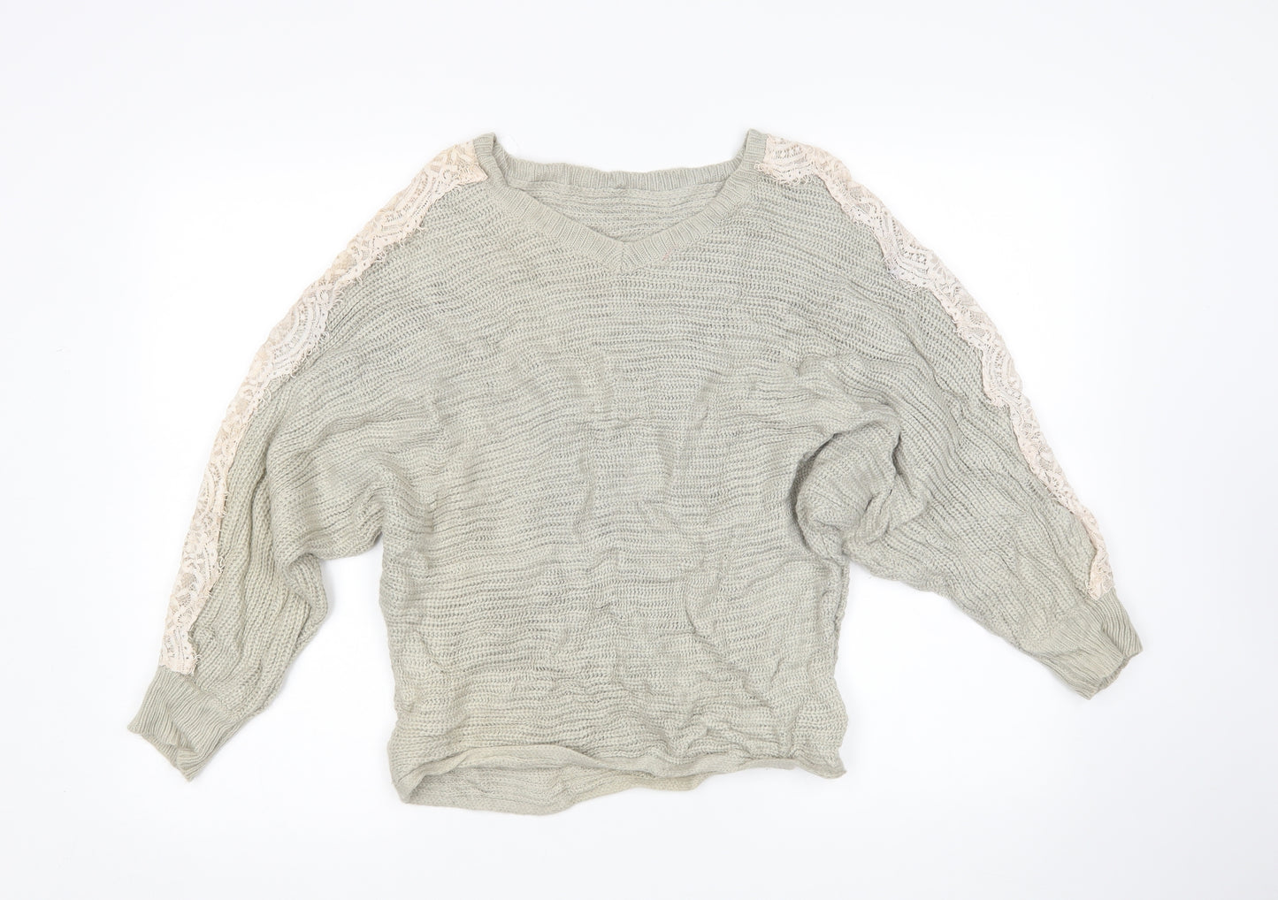 Shein  Womens Grey   Pullover Jumper Size S