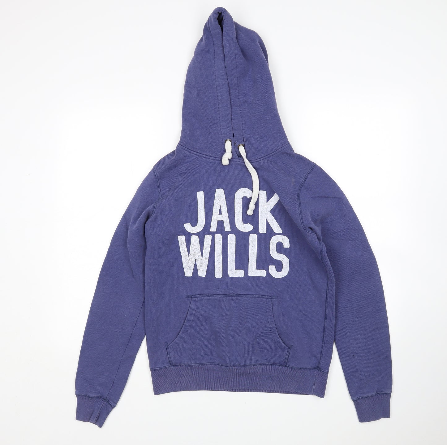 Jack Wills Womens Purple   Pullover Hoodie Size 10