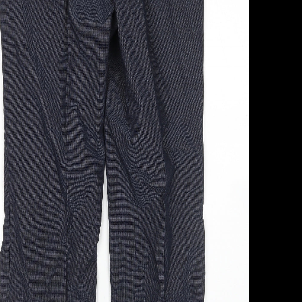 M&S Womens Blue   Trousers  Size 34 L33 in