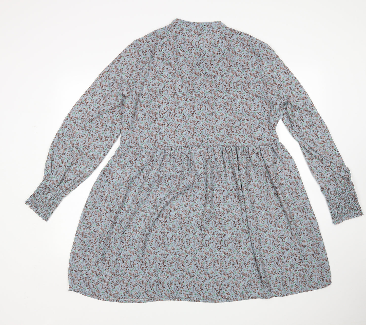 Jacqueline de Yong Womens Multicoloured Floral  A-Line  Size 12