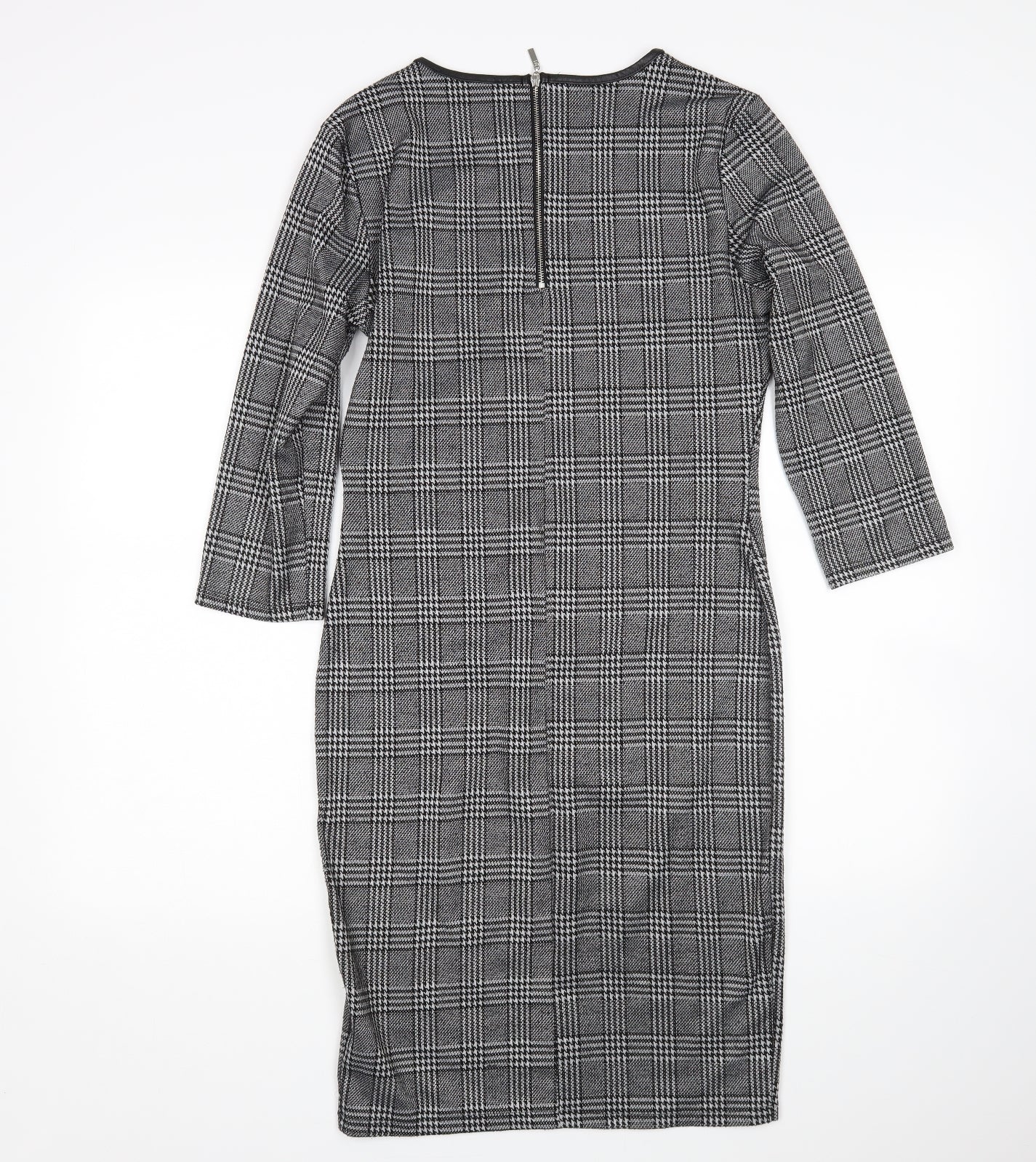Primark Womens Multicoloured Check  Jumper Dress  Size 12