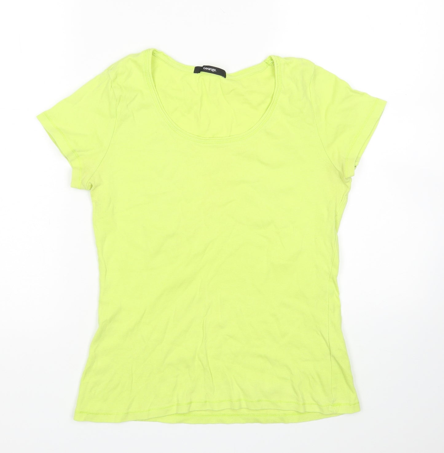 George Womens Green   Basic T-Shirt Size 12
