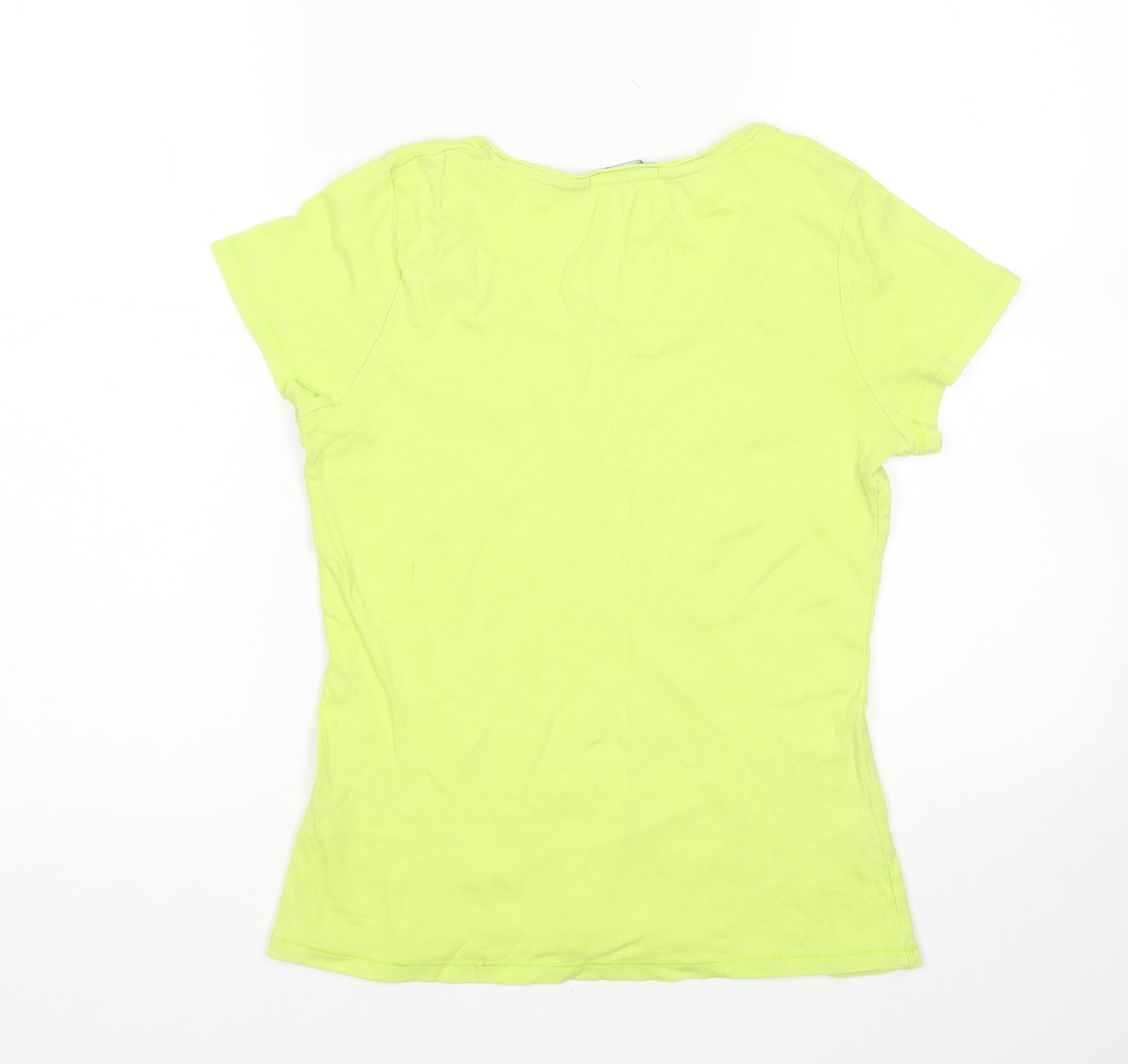 George Womens Green   Basic T-Shirt Size 12