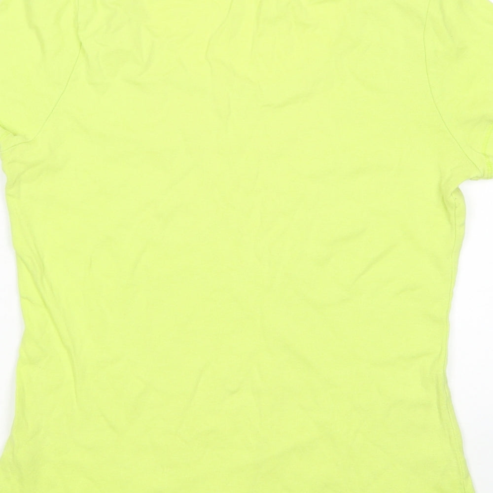 George Womens Green   Basic T-Shirt Size 12