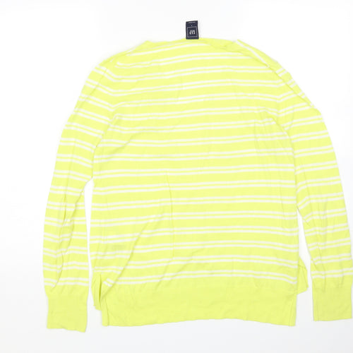Gap Womens Multicoloured Striped  Pullover Jumper Size S