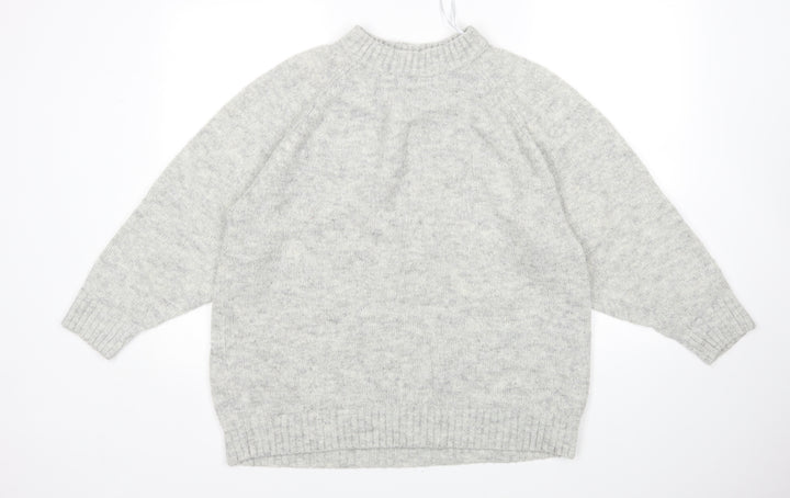 New Look Womens Grey   Pullover Jumper Size M