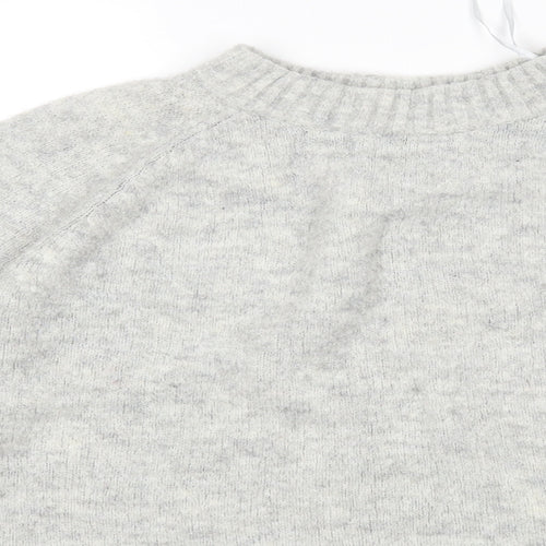 New Look Womens Grey   Pullover Jumper Size M