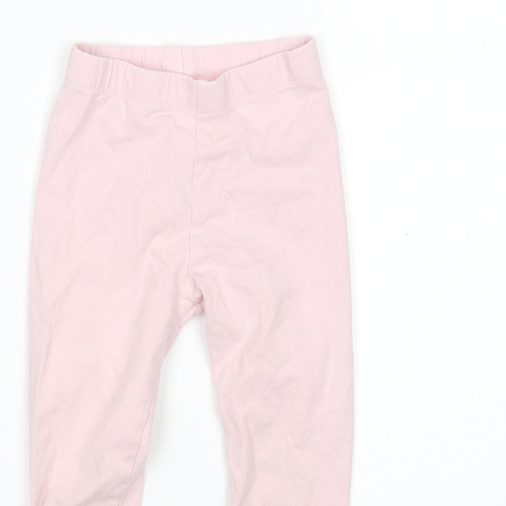 George Girls Pink   Sweatpants Trousers Size 3-4 Years