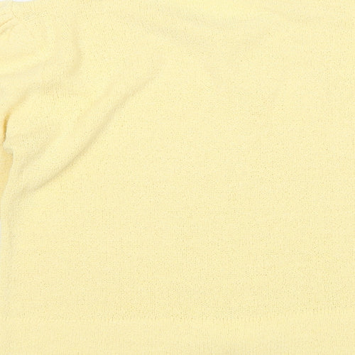 Your Sixth Sense Womens Yellow   Pullover Jumper Size 12