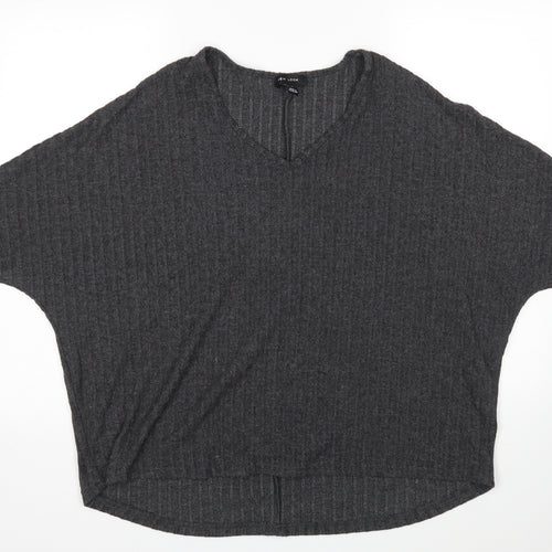 New Look Womens Grey   Pullover Jumper Size M