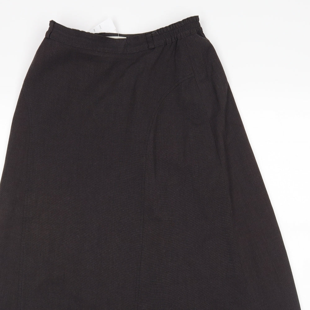 Blanchelle Womens Grey   A-Line Skirt Size 10