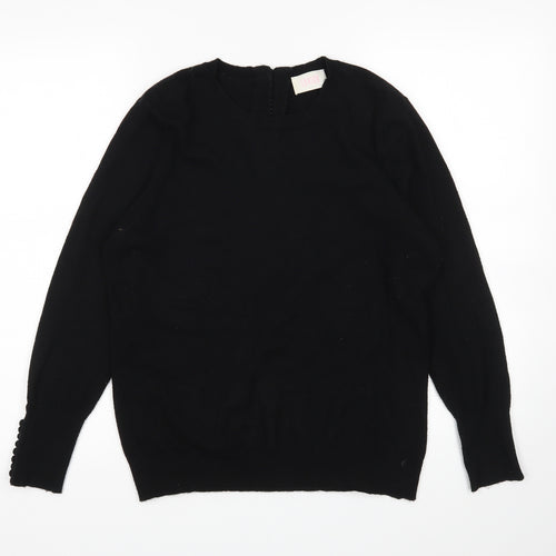 Savida Womens Black   Pullover Jumper Size L