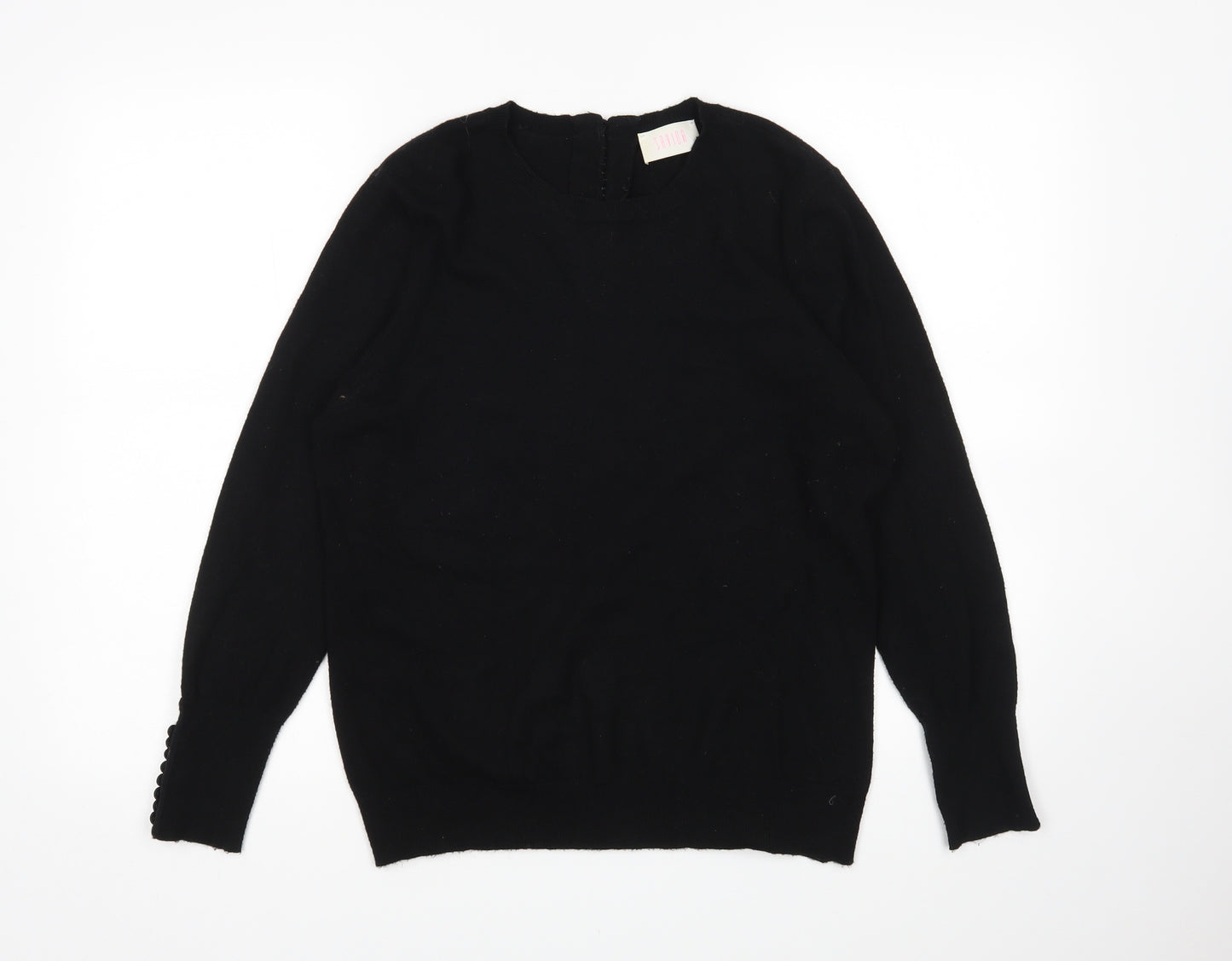 Savida Womens Black   Pullover Jumper Size L