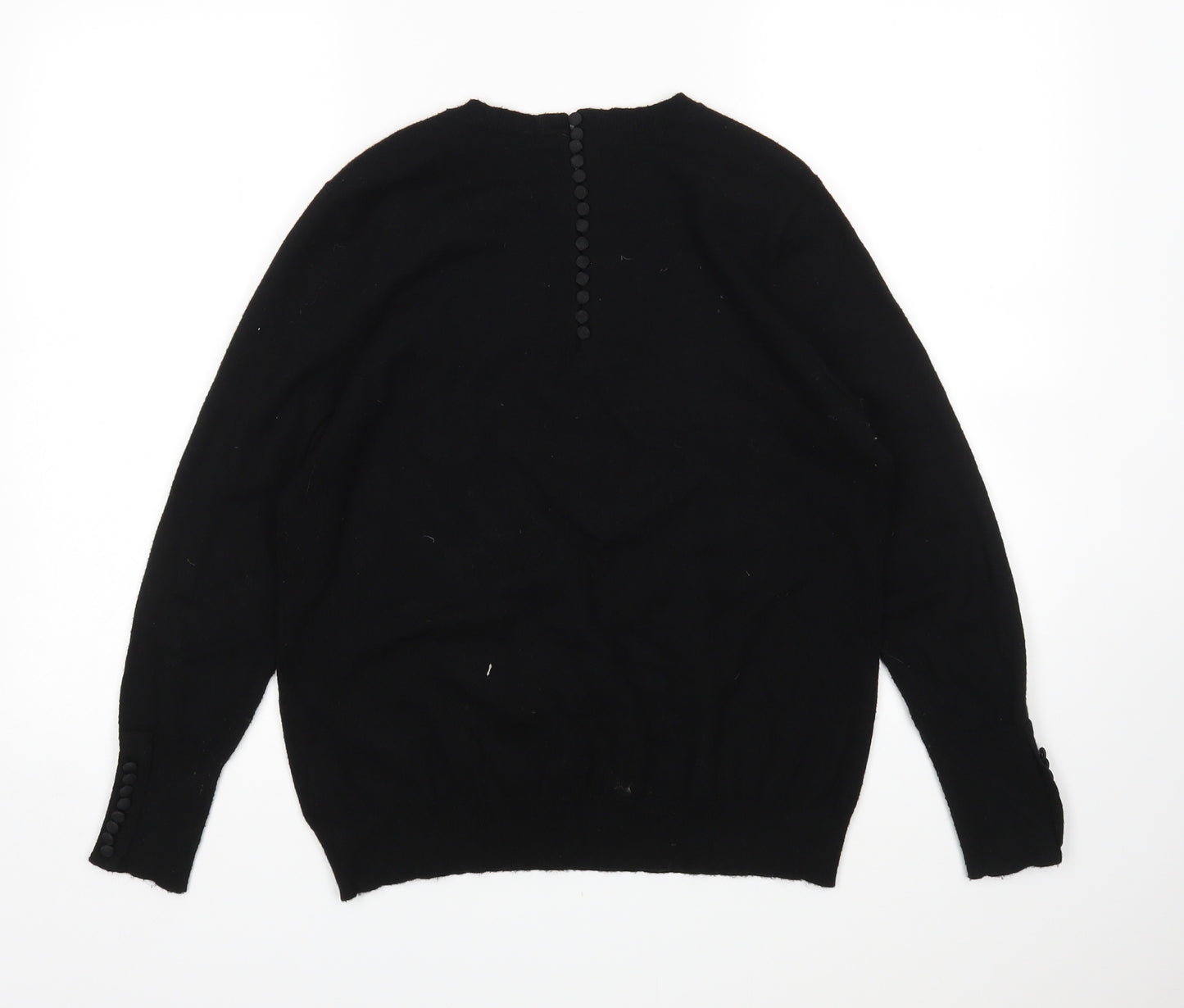 Savida Womens Black   Pullover Jumper Size L